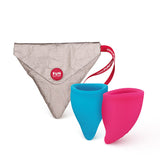 FUN CUP MAAT A KIT, Roze &amp; Turkoois