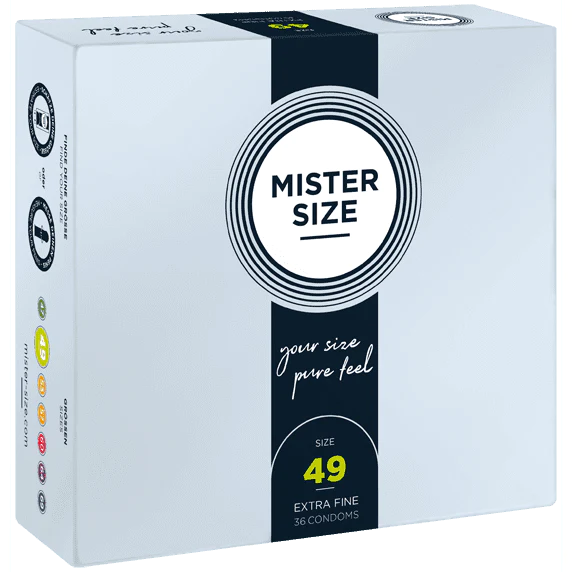 MISTER.SIZE 49 mm Condoms - 36 stuks - Your Perfect Moment