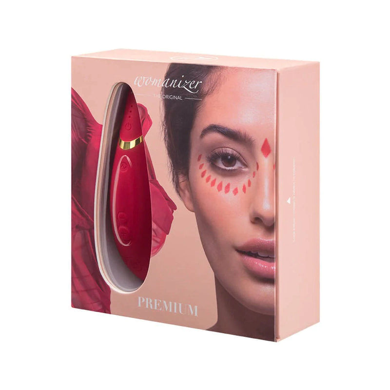 Womanizer Premium Red/Gold - Your Perfect Moment